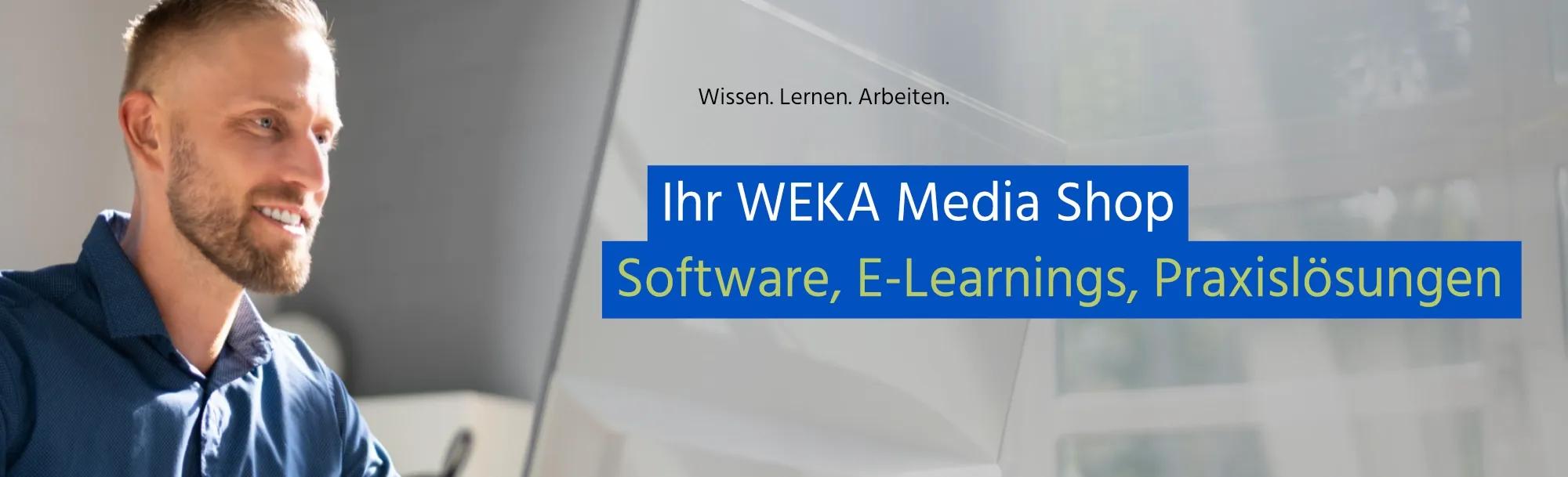 WEKA Media Online-Shop: Onlinelösungen, Software, Fachbücher, Fachinformationen, multimedial vernetzte Angebote und Dienstleistungen, Fachinformationslösungen für Firmen.