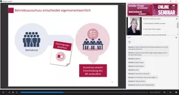 Profitieren Sie mit dem ganzen Gremium von regelmäßigen Live-Webinaren zu aktuellen Themen. Stellen Sie Ihre Fragen direkt an die Chefredakteurin und Arbeitsrechtlerin Silke Rohde. Und nutzen Sie das Schwarmwissen anderer Betriebsräte. 