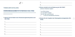 Kontrollieren und anpassen: Jede Maßnahme sollte auch messbar sein. Mit den vorbereiteten Kurztests inkl. Lösung sowie den Tipps zur Wirksamkeitsprüfung mit zeitlichem Abstand prüfen Sie den Erfolg Ihrer Schulung und justieren gegebenenfalls nach.