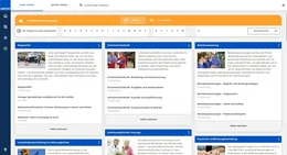 Die Startseite bietet Ihnen einen schnellen Zugriff auf die Produktinhalte. Mit einem Klick gelangen Sie direkt zu den Fachbeiträgen, Arbeitshilfen und Vorschriften. 