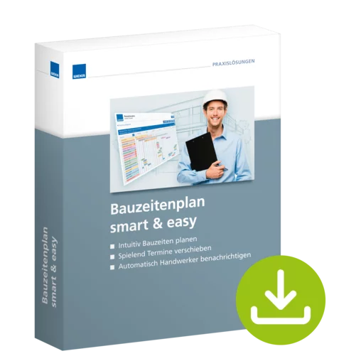 Bauzeitenplan smart & easy