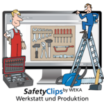 SafetyClips Werkstatt und Produktion
