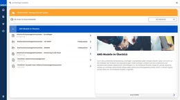 Im Teil „AMS-Modelle im Überblick“ werden Ihnen verschiedene AMS-Modelle vorgestellt.