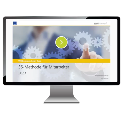 WebTrainer 5S-Methode für Mitarbeiter