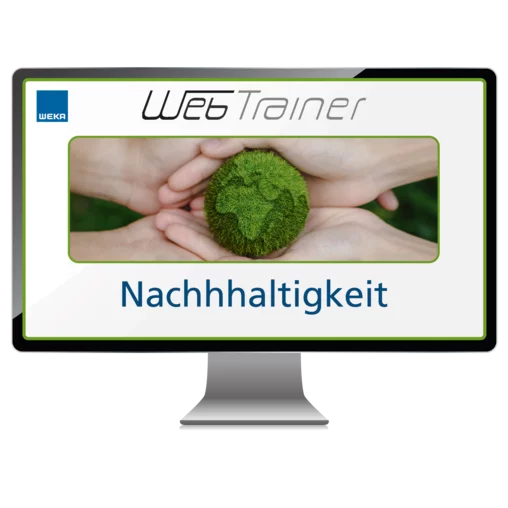 WebTrainer Nachhaltigkeit