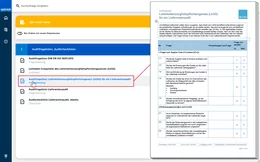 Die über 70 Auditvorlagen im modernen Layout erleichtern es Ihnen, Ihre Aufgaben bei der Planung und Durchführung von Audits zu erfüllen. Mit der „Auditfrageliste Lieferkettensorgfaltspflichtengesetz für ein Lieferantenaudit“ beispielsweise sparen Sie sich die Zeit, Fragen zur Umsetzung zu suchen oder zu formulieren. Sie wählen aus dem Katalog einfach die Fragen aus, die Sie in Ihrem Lieferantenaudit verwenden möchten.