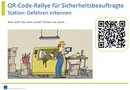 Die QR-Code-Rallye ist eine interaktive Möglichkeit zur Ergänzung Ihrer theoretischen Ausbildung. Die Ausbildungsteilnehmer durchlaufen in dieser Rallye bestimmte Stationen im Betrieb und rufen über dort angebrachte QR-Codes themenrelevante Aufgaben ab, die sie mit ihren Smartphones oder Tablets spielerisch lösen müssen.