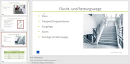 Mit den einsatzbereiten Folien können Sie sofort in die Unterweisung starten. Sie haben Änderungswünsche oder wollen Inhalte ergänzen? Die Kurse sind frei editierbar und können leicht und schnell angepasst werden.