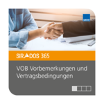 SIRADOS VOB Vorbemerkungen und Vertragsbedingungen