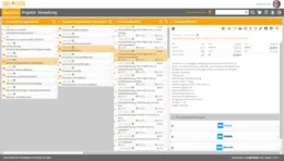 Das moderne Interface gewährleistet eine schnelle und übersichtliche Navigation über alle Hierarchieebenen. Die Ausschreibungstexte enthalten sowohl „Von-mittel-bis“-Baupreise, als auch die Kalkulationsanteile für Lohn, Material, Gerät und Zeitwerte.