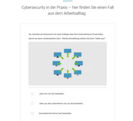 Anhand vieler Praxisbeispiele aus dem Arbeitsalltag wird gezeigt, auf was beim Umgang mit Clouddiensten geachtet werden muss. 