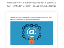 Anhand von interaktiven Übungen wird das Gelernte in die Praxis umgesetzt.