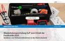 Mit der Wiederholungsschulung sichern die elektrotechnisch unterwiesenen Personen den Erhalt der Fachkunde. Gleichzeitig kommen die Verantwortlichen ihrer Unterweisungspflicht nach.