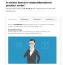 In welchen Bereichen müssen Informationen geschützt werden?