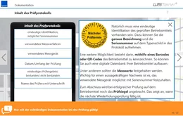 Am Ende des Kurses erfahren die Teilnehmer, welche Inhalte ein Prüfprotokoll haben muss und warum eine vollständige Dokumentation der wiederkehrenden Prüfung wichtig ist.