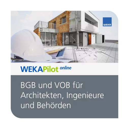 BGB und VOB für Architekten, Ingenieure und Behörden