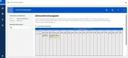 Mithilfe des Jahresunterweisungsplans verwalten Sie Ihre Unterweisungen einfach und effektiv. Anhand der Liste können Sie für jeden einzelnen Mitarbeiter sofort sehen, zu welchen Gefährdungen und an welchem Datum eine Unterweisung stattgefunden hat und wann die nächste Folgeunterweisung fällig ist.