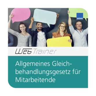 WebTrainer Allgemeines Gleichbehandlungsgesetz für Mitarbeitende