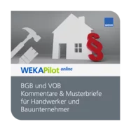 BGB und VOB Kommentare & Musterbriefe für Handwerker und Bauunternehmer