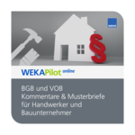 BGB und VOB Kommentare & Musterbriefe für Handwerker und Bauunternehmer