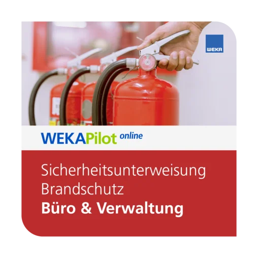 Sicherheitsunterweisung Brandschutz – Büro und Verwaltung