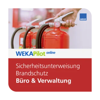 Sicherheitsunterweisung Brandschutz – Büro und Verwaltung