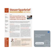 SteuerSparbrief – aktuelles Steuerrecht für Unternehmer und Steuerdienstleister