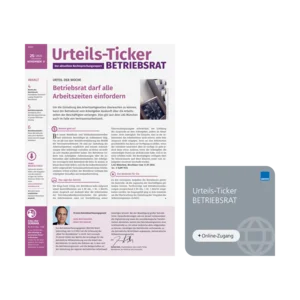 Urteils-Ticker BETRIEBSRAT