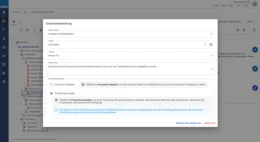 Gefährdungsbeurteilungen und Betriebsanweisungen schnell und unkompliziert von zuständigen Personen prüfen und freigeben lassen.