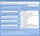 Nutzen Sie die Filterfunktion. So finden Sie schnell die Prüfbereiche, die für Ihre Organisation wichtig sind – zum Beispiel nach Anlass, Unternehmensgröße oder Kategorie. Sie können mehrere Prüfbereiche gleichzeitig auswählen. Auch eine alphabetische Filterung hilft bei der Übersicht.