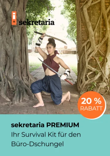 SONDERPREIS: sekretaria PREMIUM -20%