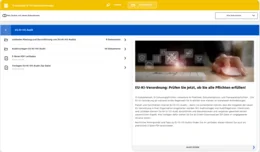 Die EU-KI-Verordnung stellt Unternehmen vor neue und komplexe Anforderungen – insbesondere im Umgang mit Hochrisiko-KI-Systemen. Mit diesem Baustein sind Sie optimal vorbereitet: Ein Leitfaden erläutert die Anforderungen der EU-KI-Verordnung verständlich und überträgt sie in konkrete Audit-Schritte – von der Anwendbarkeitsprüfung über die Risikoklassifizierung bis zur Kontrolle technischer und organisatorischer Maßnahmen. Die digitalen Auditvorlagen bilden das Herzstück: von Experten erstellt und direkt einsetzbar. So können Sie EU-KI-VO-Audits effizient planen, durchführen und lückenlos dokumentieren. 