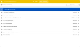 Die Auditvorlagen lassen sich komfortabel als Zip-Datei herunterladen. Praktisch: Die Vorlagen legen sich beim Entpacken in derselben Ordnerstrukur an, wie in der Online-Version. Die Office-Dateien im einheitlichen modernen Layout sind editierbar und Sie können sie ganz leicht, z.B. durch Einfügen Ihres Firmenlogos, an Ihr Unternehmen anpassen. Mit diesem Baustein stellen Sie sicher, dass Ihr Unternehmen die Vorgaben der Verordnung erfüllt, Innovation rechtssicher gestaltet und zugleich Vertrauen in den Einsatz von KI schafft.