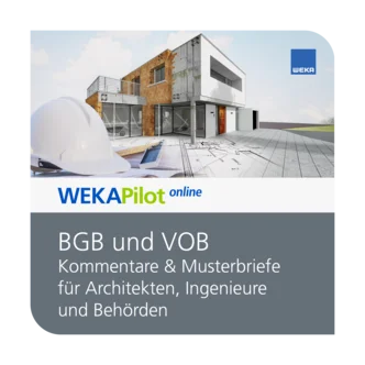 BGB und VOB Kommentare & Musterbriefe für Architekten, Ingenieure und Behörden