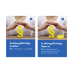 Aushangpflichtige Gesetze