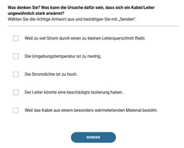 Die elektrotechnisch unterwiesenen Personen nehmen aktiv an der Wiederholungsschulung teil. Es gibt kein passives Herunterspulen! So wird das Erlernte nachhaltig verankert. 