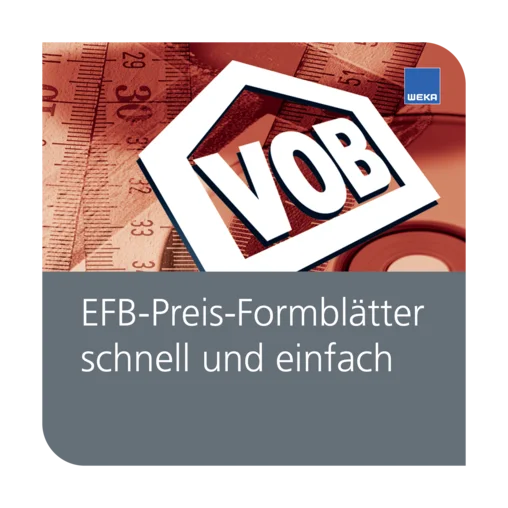 EFB-Preis-Formblätter schnell und einfach