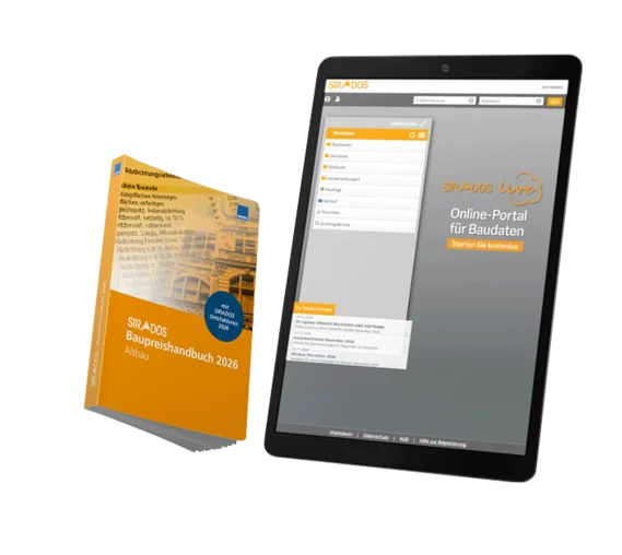SIRADOS Baupreishandbuch Altbau Plus