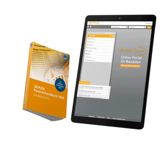 SIRADOS Baupreishandbuch Gebäudetechnik Plus