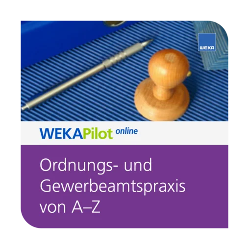 Ordnungs- und Gewerbeamtspraxis von A-Z online 