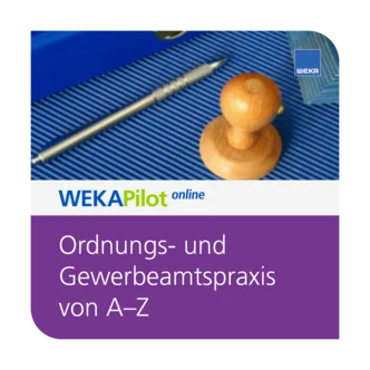 Ordnungs- und Gewerbeamtspraxis von A-Z online 