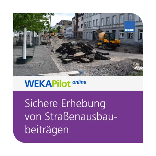 Sichere Erhebung von Straßenausbaubeiträgen online
