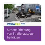 Sichere Erhebung von Straßenausbaubeiträgen online