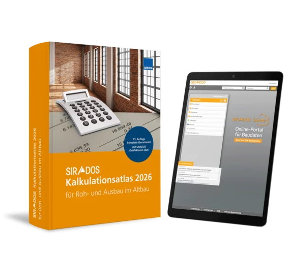SIRADOS Kalkulationsatlas Altbau Plus