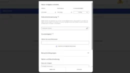 Behalten Sie Ihre KI-Aufgaben im Griff: Aufgaben erstellen, Dokumente zuordnen, Verantwortlichkeiten festlegen und Erinnerungen aktivieren – alles zentral und übersichtlich.