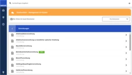 Im Teil „Vorschriften“ finden Sie alle relevanten gesetzlichen Grundlagen, die Sie für Ihre tägliche Arbeit benötigen. Selbstverständlich immer in der jeweils aktuellsten verfügbaren Fassung.