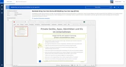 Geben Sie passende Merkblätter und Handouts aus, damit Ihre Teilnehmenden die Inhalte später bequem nachlesen können.