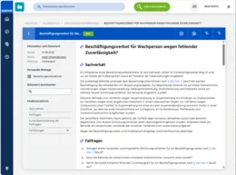 Über 500 Fallbeispiele aus der Praxis der Gewerbeämter unterstützen Sie dabei, typische und schwierige Sachverhalte schneller einzuordnen.