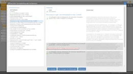 Logische Verknüpfungen unter den Textbausteinen gewährleisten, dass Sie nur juristisch zulässige Regelungen und Klauseln für Ihre Vertragsbedingungen zusammenstellen.