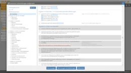 Die Vorbemerkungen lassen sich für 65 Leistungsbereiche konfigurieren. Die Textbausteine sind so miteinander verknüpft, dass überflüssige Wiederholungen und widersprüchliche Angaben vermieden werden.
